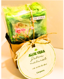 JABÓN NATURAL CALMA VERDE